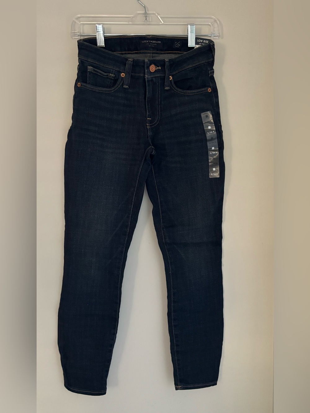 Lucky Brand Dark Indigo Ankle Jeans